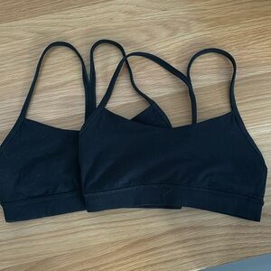 Lululemon yoga flow y bra (lot of 2)